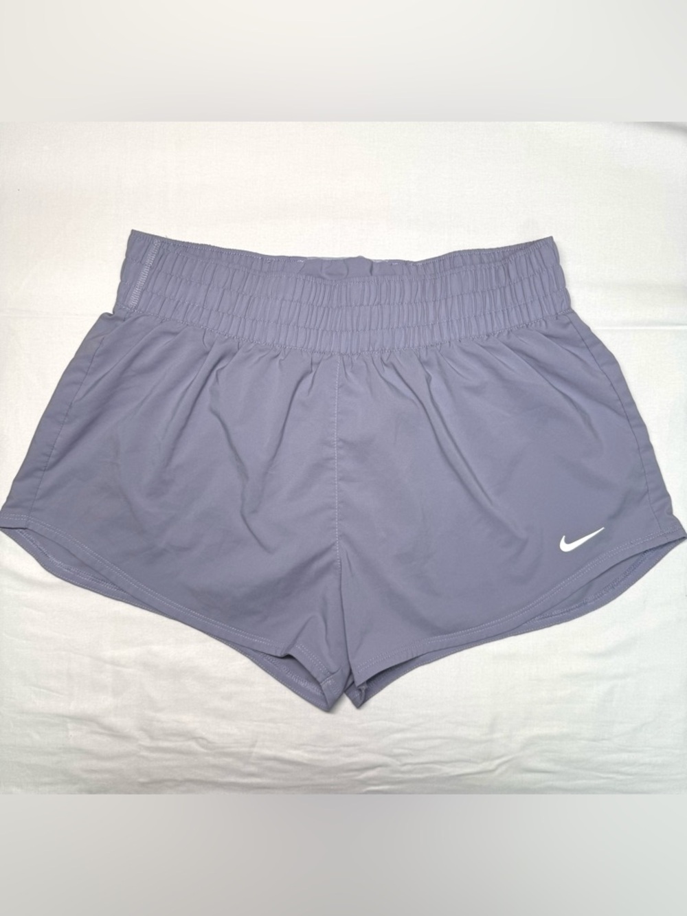 Nike Tempo Dri Fit Running Shorts Lavender Purple Athletic Women M